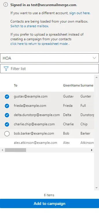 Enviar combinación de correspondencia con archivos adjuntos desde Outlook