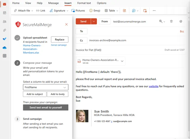 Ábrelo en Outlook