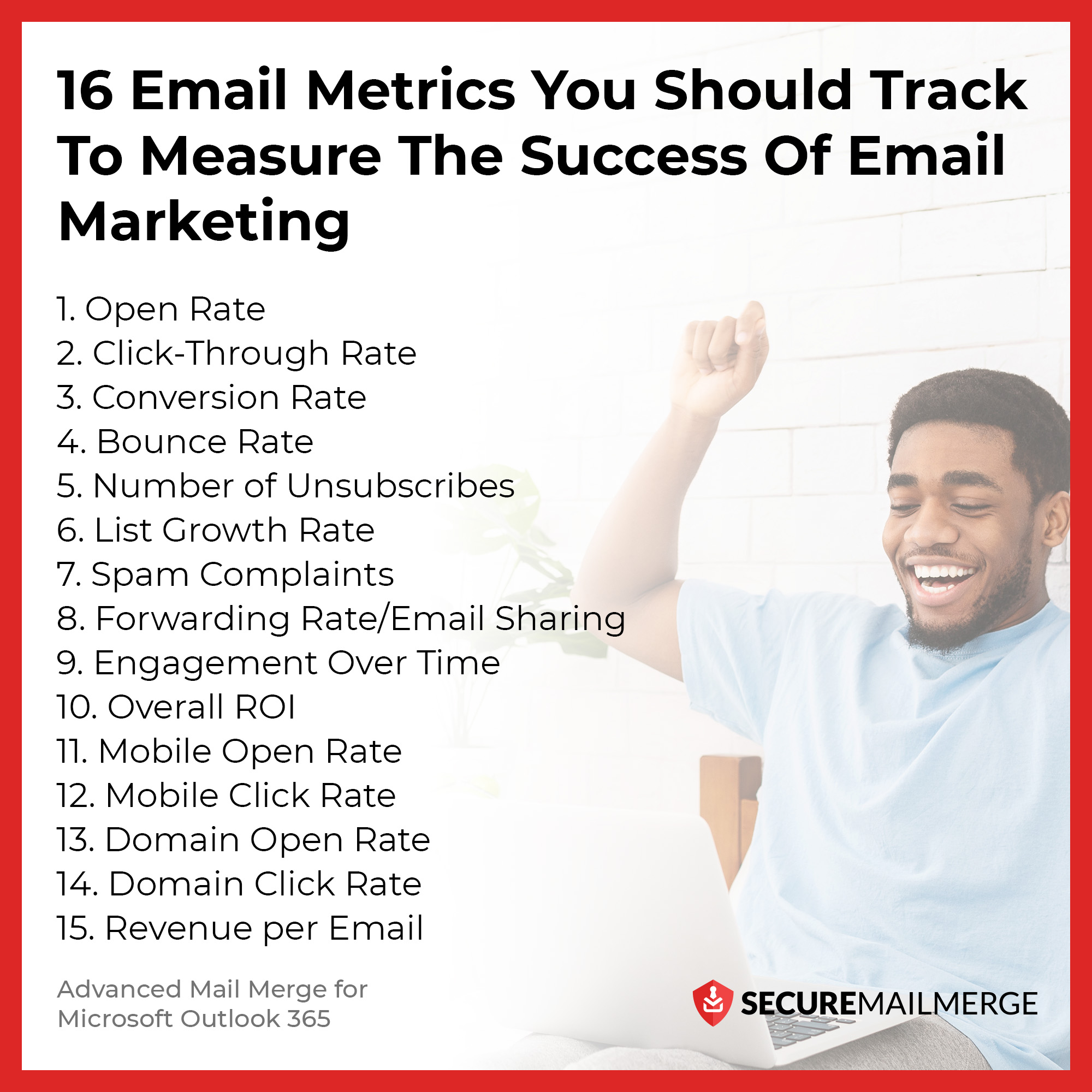 16 métricas de correo electrónico que debe seguir para medir el éxito del marketing por correo electrónico