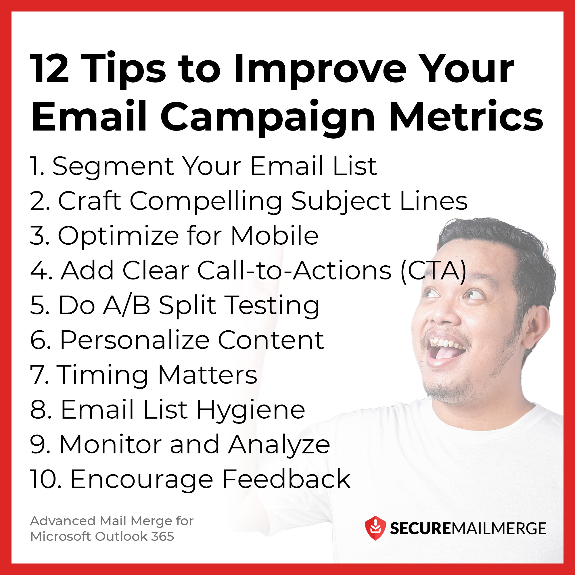 12 consejos para mejorar las métricas de sus campañas de correo electrónico