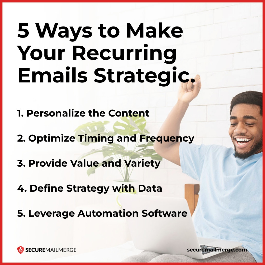 5 Ways to Make Your Recurring Emails Strategic.