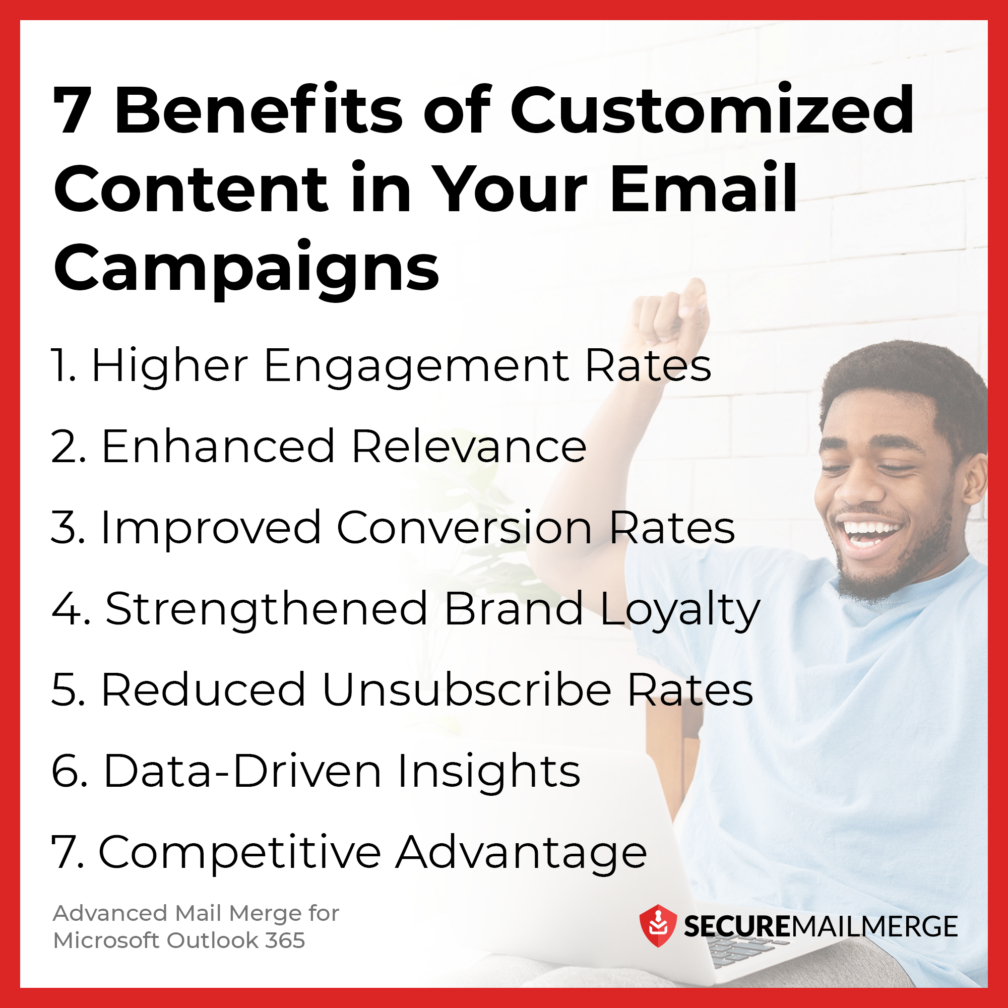 7 ventajas del contenido personalizado en sus campañas de correo electrónico