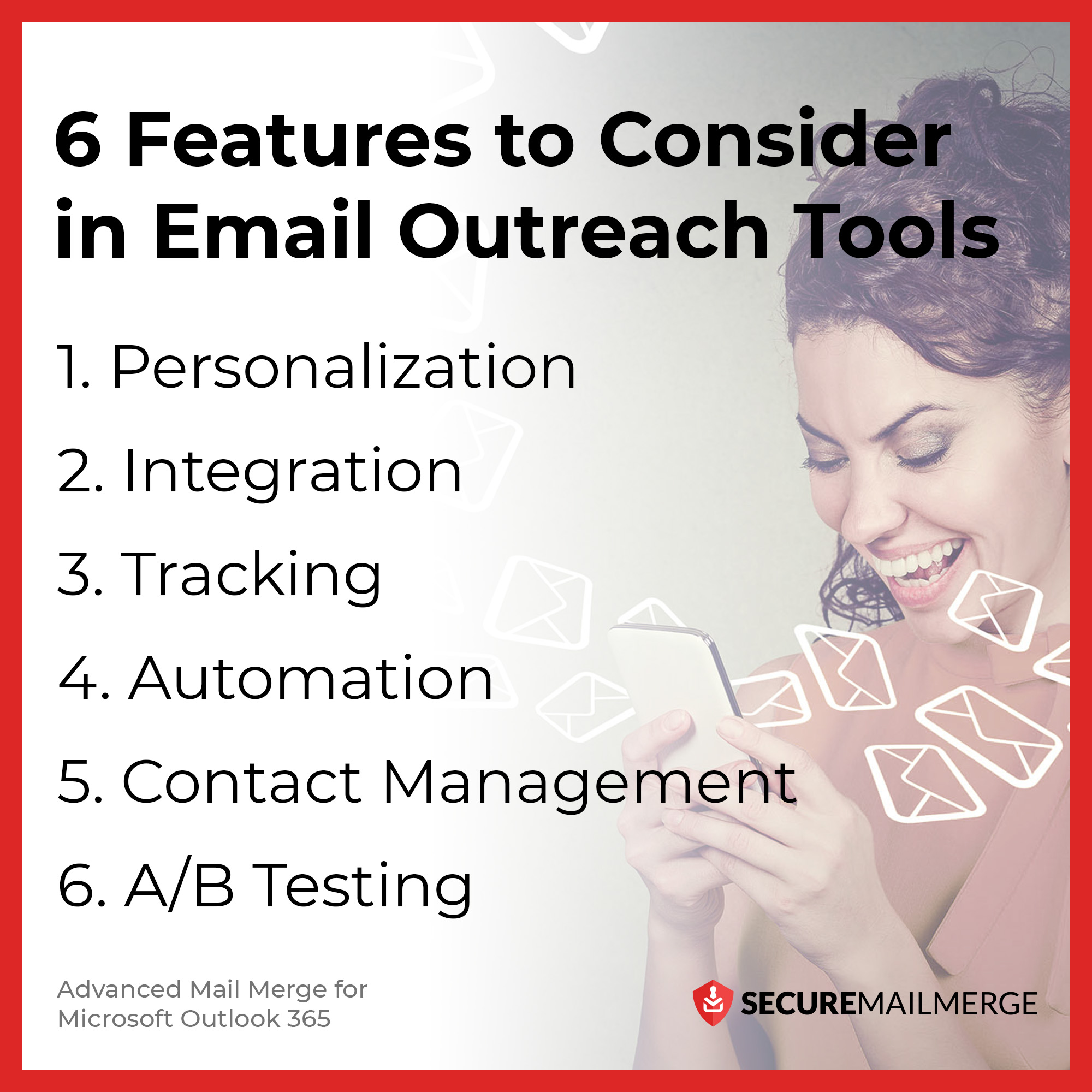 6 características a tener en cuenta en las herramientas de Email Outreach
